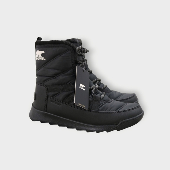 NWB Sorel Women's Whitney II Plus Lace Waterproof Snow Boots Black Size 6 NEW - Picture 4 of 11